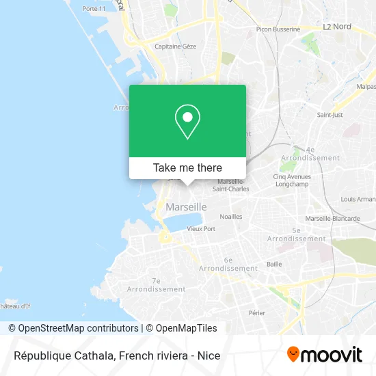 République Cathala map