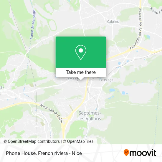 Phone House map