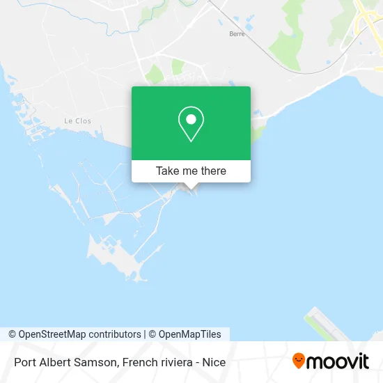 Port Albert Samson map