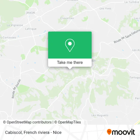 Cabiscol map