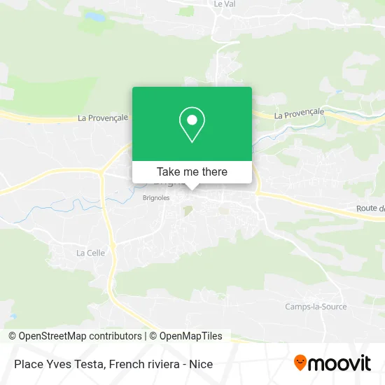 Place Yves Testa map