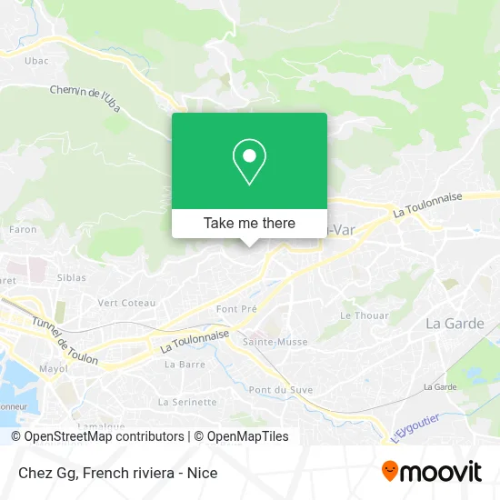 Chez Gg map