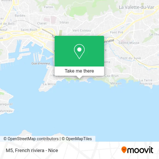 M5 map