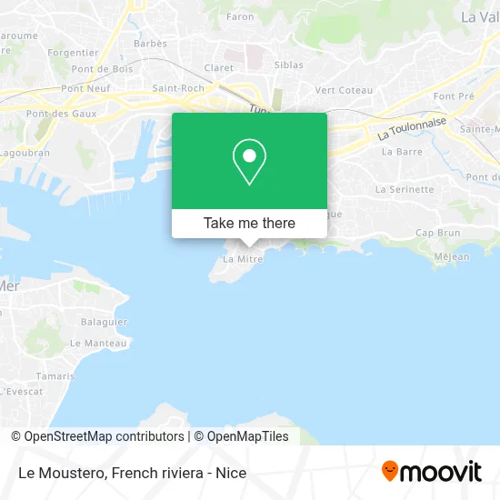 Le Moustero map