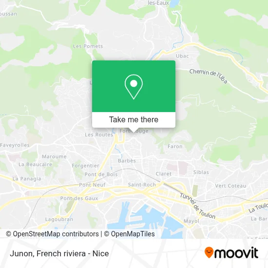 Junon map