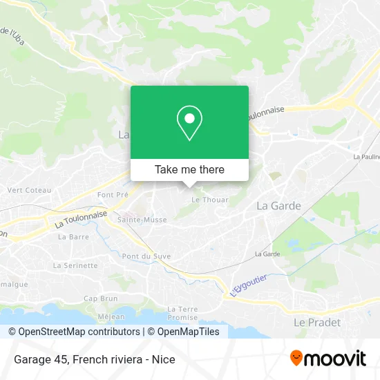 Garage 45 map