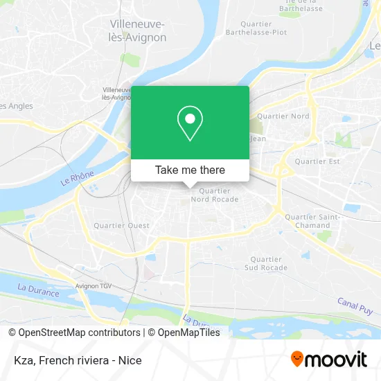 Kza map