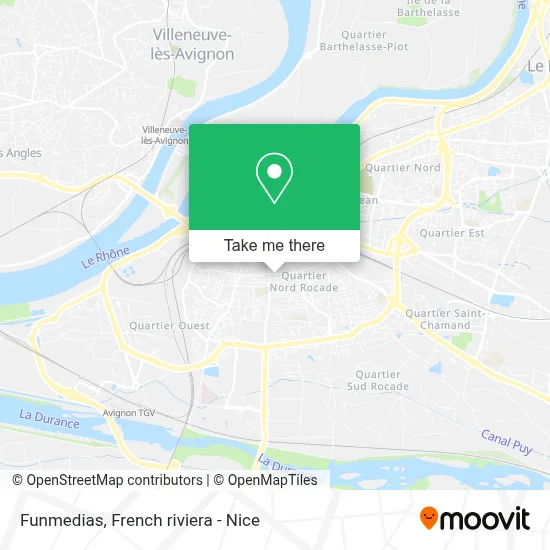 Funmedias map