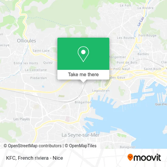 Kfc map