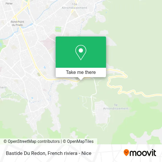 Bastide Du Redon map