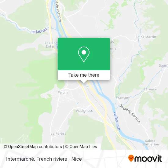 Intermarché map