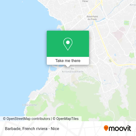 Barbade map