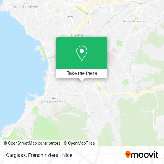 Carglass map