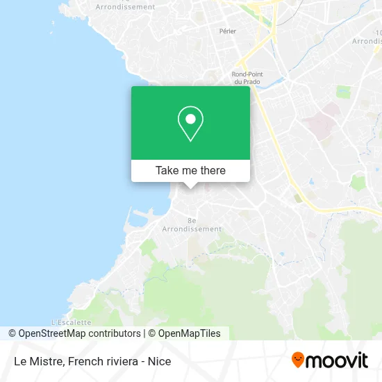 Le Mistre map