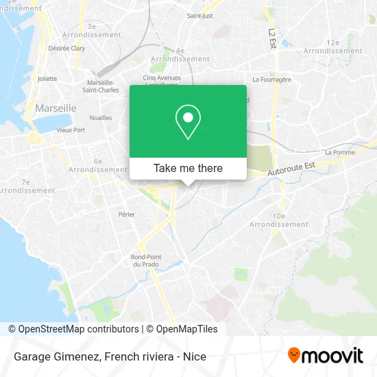 Garage Gimenez map