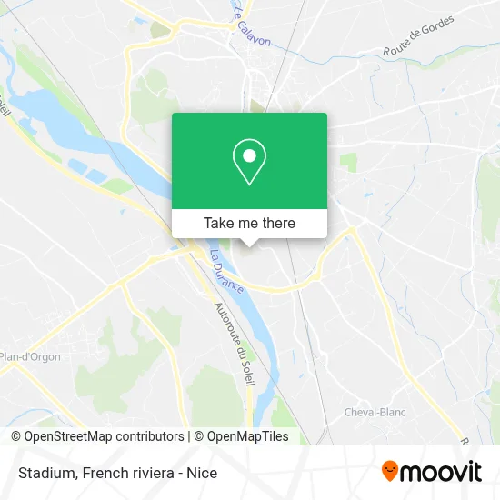 Stade map