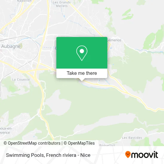 Piscines map
