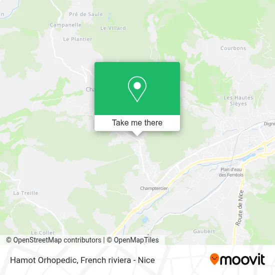 Hamot Orhopedic map