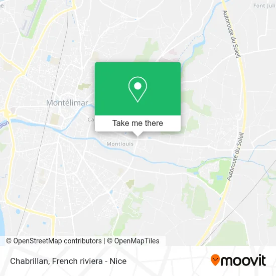 Chabrillan map