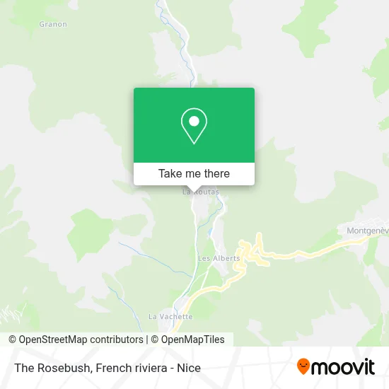 Le Rosier map