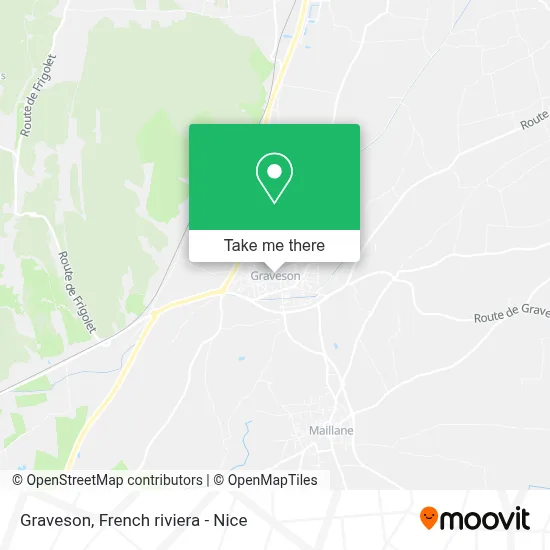 Graveson map