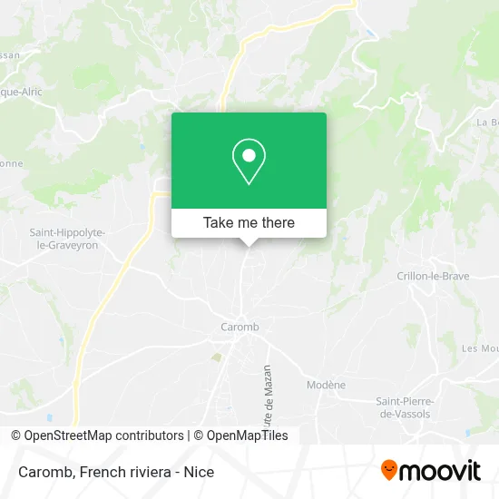 Caromb map