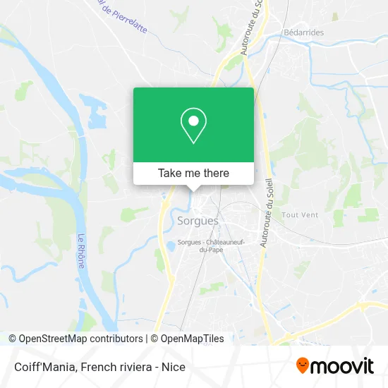 Coiff'Mania map