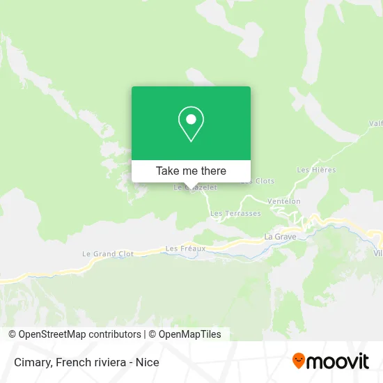 Cimary map