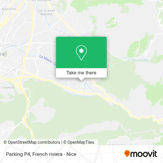 Parking P4 map