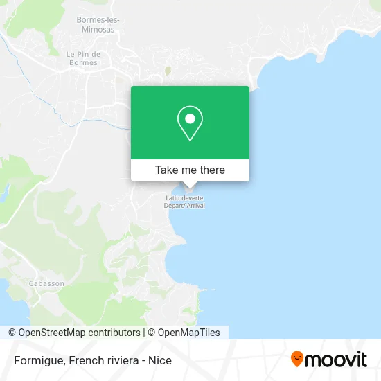Formigue map