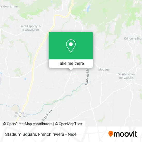 Place Du Stade map