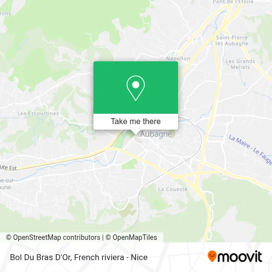 Bol Du Bras D'Or map