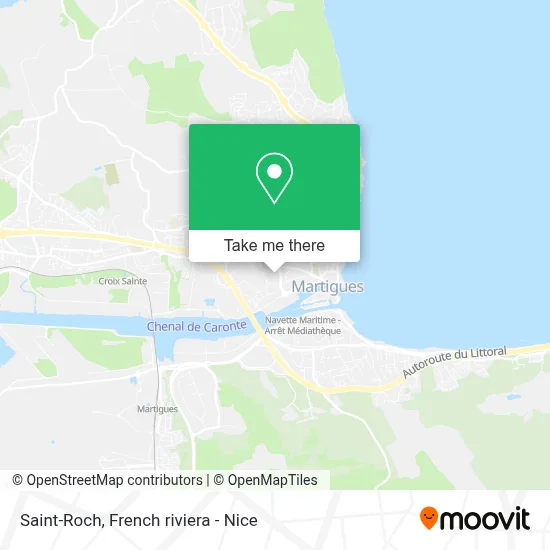 Saint-Roch map