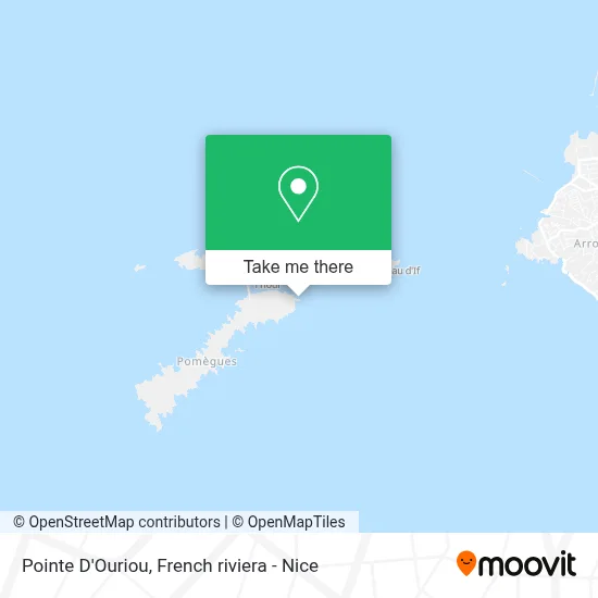 Pointe D'Ouriou map