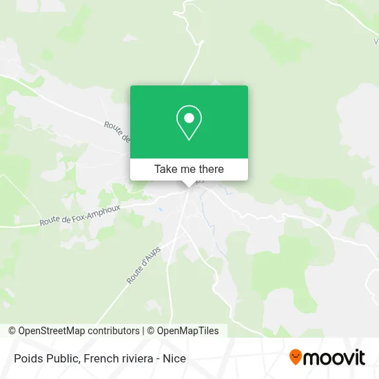 Poids Public map