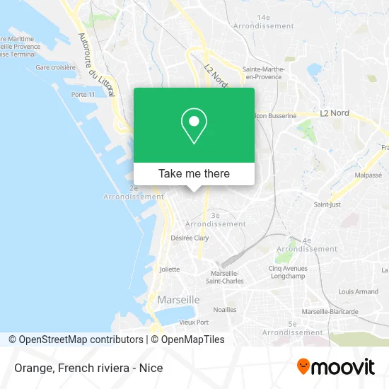 Orange map
