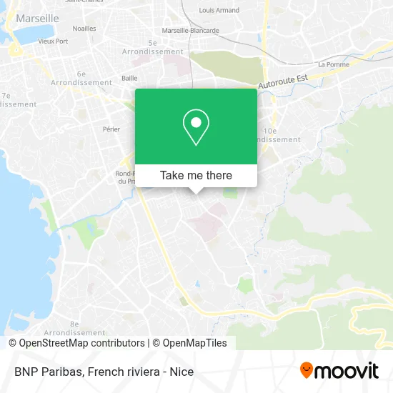 Bnp Paribas map