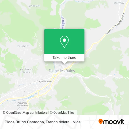 Place Bruno Castagna map