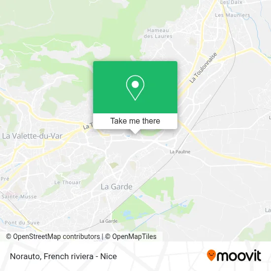 Norauto map