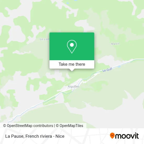 La Pause map