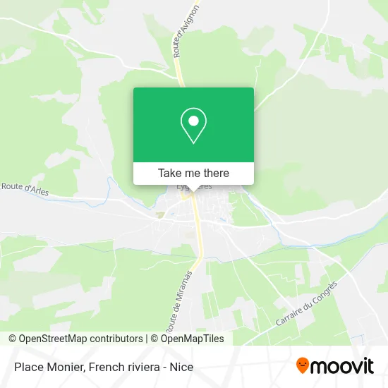 Place Monier map