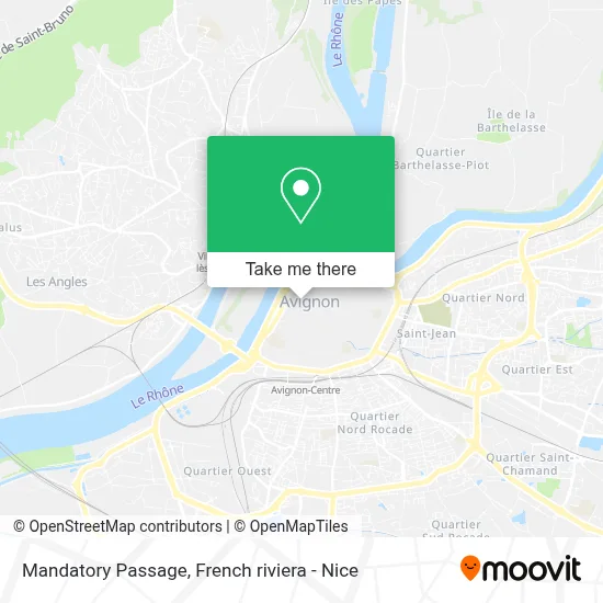 Passaggio Obbligato map