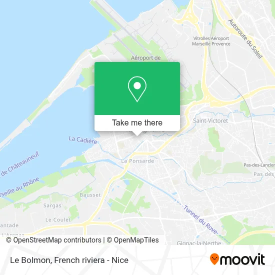 Le Bolmon map