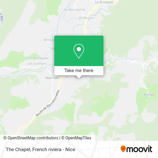 La Chapelle map