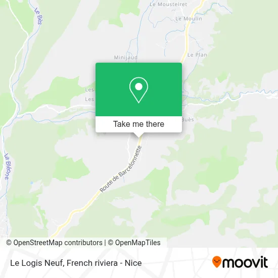 Le Logis Neuf map
