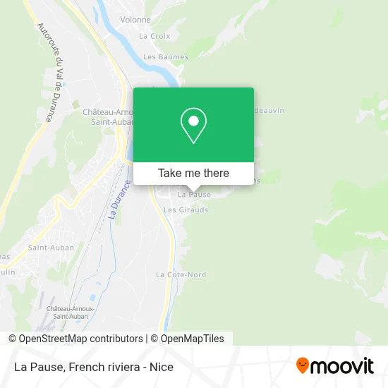 La Pause map