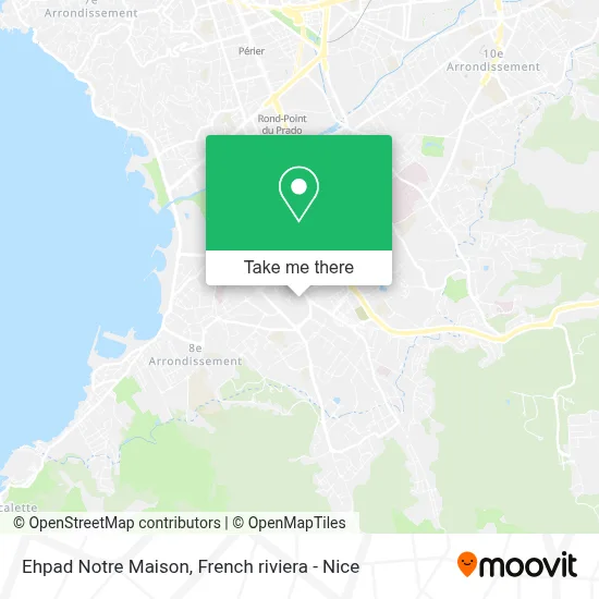 Ehpad Notre Maison map