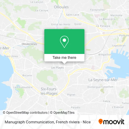 Mapa Manugraph Communication