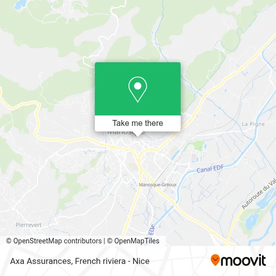 Axa Assurances map
