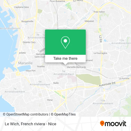 Le Wich map